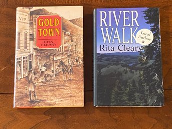 Rita Cleary SIGNED Editions - Gold Town & River Walk