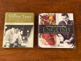 The Olives Table & Cooking In Everyday English By Todd English SIGNED Editions
