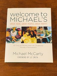 Welcome To Michael's By Michael McCarty SIGNED & Inscribed First Edition