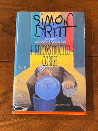 A Reconstructed Corpse By Simon Brett SIGNED First Edition
