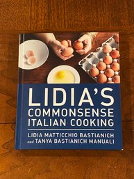 Lidia's Commonsense Italian Cooking By Lidia Bastianich SIGNED First Edition