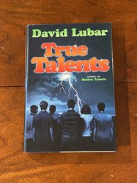 True Talents By David Lubar SIGNED First Edition