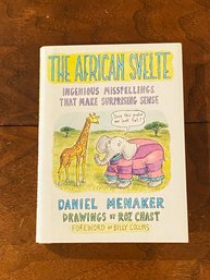 The African Svelte By Daniel Menaker With Drawings By Ron Chast Signed By Both First Edition