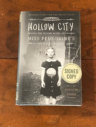 Hollow City The Second Novel Of Miss Peregrine's Peculiar Children By Ransom Riggs SIGNED