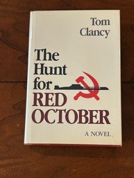 The Hunt For Red October SIGNED First Edition Seventh Printing