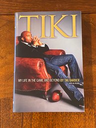 Tiki By Tiki Barber SIGNED & Inscribed First Edition