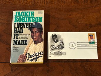 I Never Had It Made By Jackie Robinson First Paperback Edition April 1974 With First Day Cover