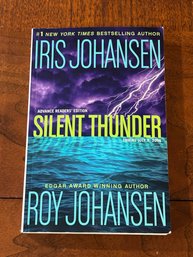 Silent Thunder By Iris Johansen & Roy Johansen SIGNED By Both Authors Advance Reader's Edition
