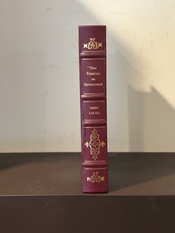 Two Treaties On Government By John Locke Leather Bound Edition