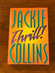 Thrill! By Jackie Collins SIGNED & Inscribed First Edition