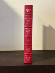 Jefferson And Madison By Adrienne Koch Leather Bound Edition