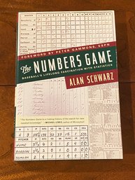 The Numbers Game By Alan Schwarz SIGNED & Inscribed First Edition