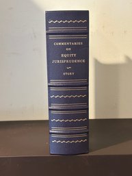 Commentaries On Equity Jurisprudence By Hon. Mr. Justice Story Leather Bound Edition