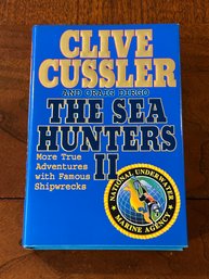 The Sea Hunters II By Clive Cussler SIGNED & Inscribed First Edition