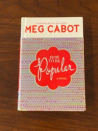 How To Be Popular By Meg Cabot SIGNED & Inscribed First Edition
