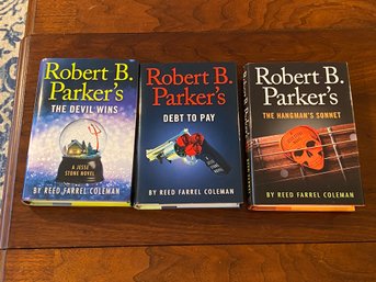 Robert B. Parker's Novels By Reed Farrel Coleman SIGNED & Inscribed First Editions