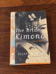 The Bride's Kimono By Sujata Massey SIGNED First Edition