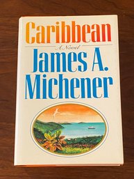 Caribbean By James A. Michener SIGNED Second Printing
