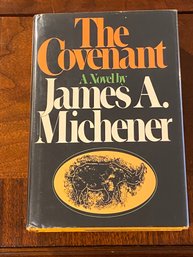 The Covenant By James A. Michener SIGNED First Edition