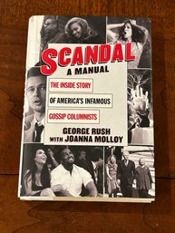 Scandal A Manual By George Rush With Joanna Molloy SIGNED & Inscribed By Molloy With Handwritten Letter