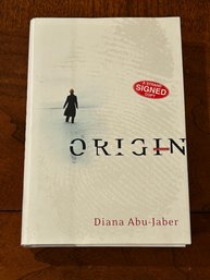 Origin By Diana Abu-Jaber SIGNED First Edition