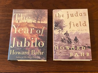 The Year Of Jubilo & The Judas Field By Howard Bahr SIGNED First Editions - Novels Of The Civil War