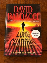 Long Shadows By David Baldacci SIGNED First Edition
