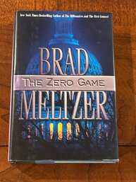The Zero Game By Brad Meltzer SIGNED First Edition