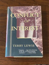 Conflict Of Interest By Terry Lewis SIGNED First Edition