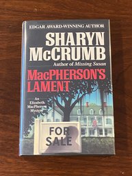 MacPherson's Lament By Sharyn McCrumb SIGNED & Inscribed First Edition