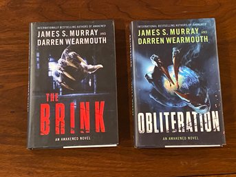 The Brink & Obliteration By James S. Murray And Darren Wearmouth SIGNED First Editions