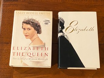 Elizabeth By Sarah Bradford  Elizabeth The Queen By Sally Bedell Smith SIGNED & NY Post 'The Queen' Edition