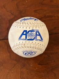 ASA Official Softball