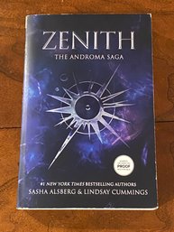 Zenith The Androma Saga By Sasha Alsberg & Lindsay Cummings SIGNED Advance Uncorrected Proof