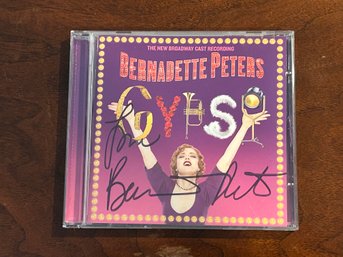 Bernadette Peters Gypsy SIGNED CD