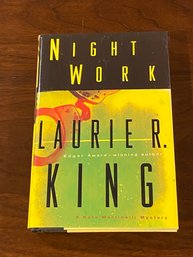 Night Work By Laurie R. King SIGNED First Edition