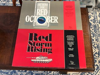 Hunt For Red October & Red Storm Rising Board Games (Pickup Only)