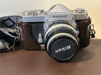 Nikon Nikomat FT 3628816 35mm Camera With Shoulder Strap