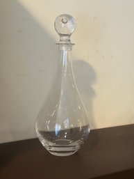 TIFFANY & CO. GLASS CONTROL BUBBLE STOPPER DECANTER (Pickup Only)