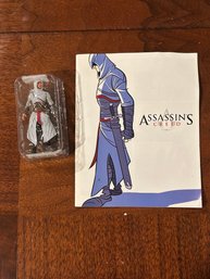 Rare Assassin's Creed Video Gaming Action Figure New In Package With Mini Comic Book