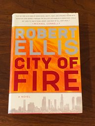 City Of Fire By Robert Ellis SIGNED & Inscribed First Edition