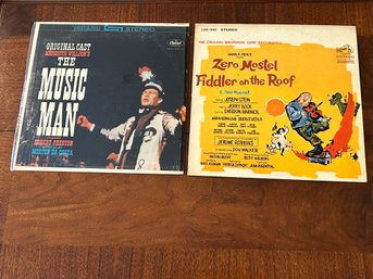 The Music Man & Fiddler On The Roof LPs