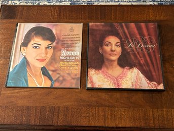 Maria Callas - Norma & La Divina LPs