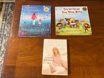 Ainsley Earhardt SIGNED First Editions