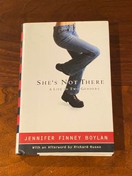 She's Not There By Jennifer Finney Boylan SIGNED & Inscribed First Edition