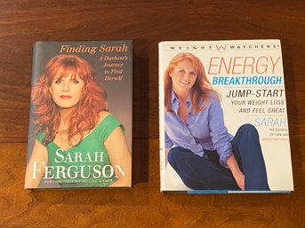 Finding Sarah & Energy Breakthrough By Sarah Ferguson, The Duchess Of York SIGNED & Inscribed First Edition