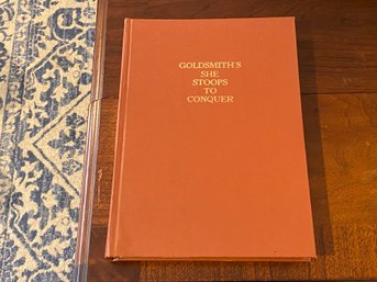 She Stoops To Conquer By Dr. Oliver Goldsmith With Drawings By Edward Abbey