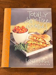 Totally Dairy-Free Cooking By Louis Lanza SIGNED & Inscribed