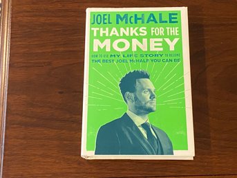 Thanks For The Money By Joel McHale SIGNED First Edition