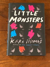 Little Monsters By Kara Thomas SIGNED & Inscribed First Edition